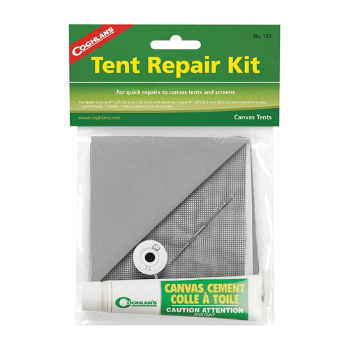Tent Repair Kit; Canvas/ Screen Repair Kit