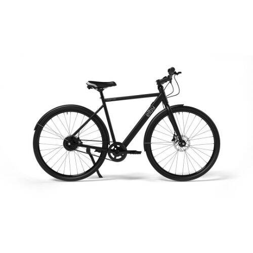 Urban CRIT Road Bicycle - Pedal Assist Belt Drive; Black