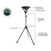 Solar Camping Light Pods &amp; Speaker Universal Wild Land