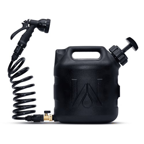 Camp Shower GoSpout ™ 2gal/Self-Pressurized/Free Standing/Pressurizing Pump