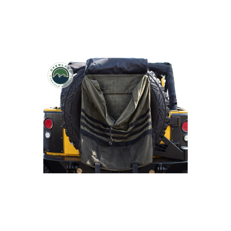 OVS Extra Large Trash Bag Tire Mount Canvas