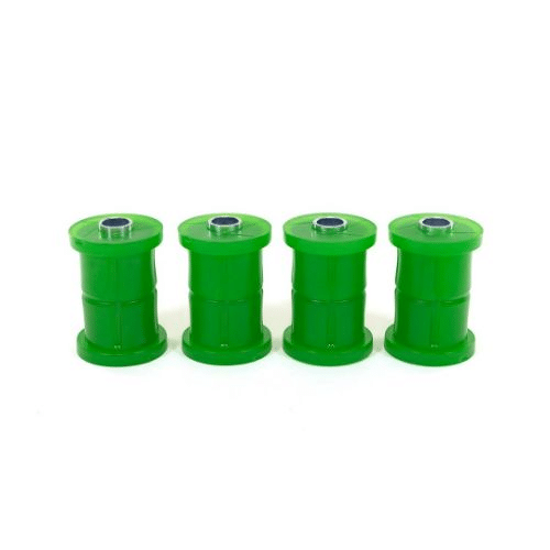 Leaf Spring Bushing - Green; Polyurethane; 8 Bushing Halves