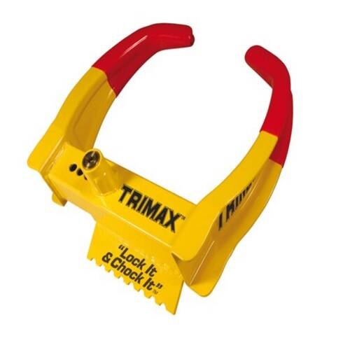 Trimax Wheel Chock Lock Reach 7-25 Inches - Trimax Locks Canada TCL65