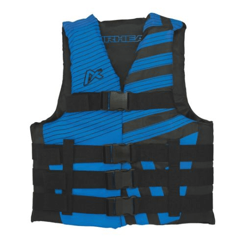 Life Vest - PFD; Adult; XS; Light Blue And Black