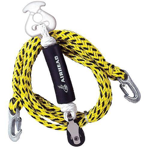 Towable Tube Tow Rope; Self-Centering - 12' L