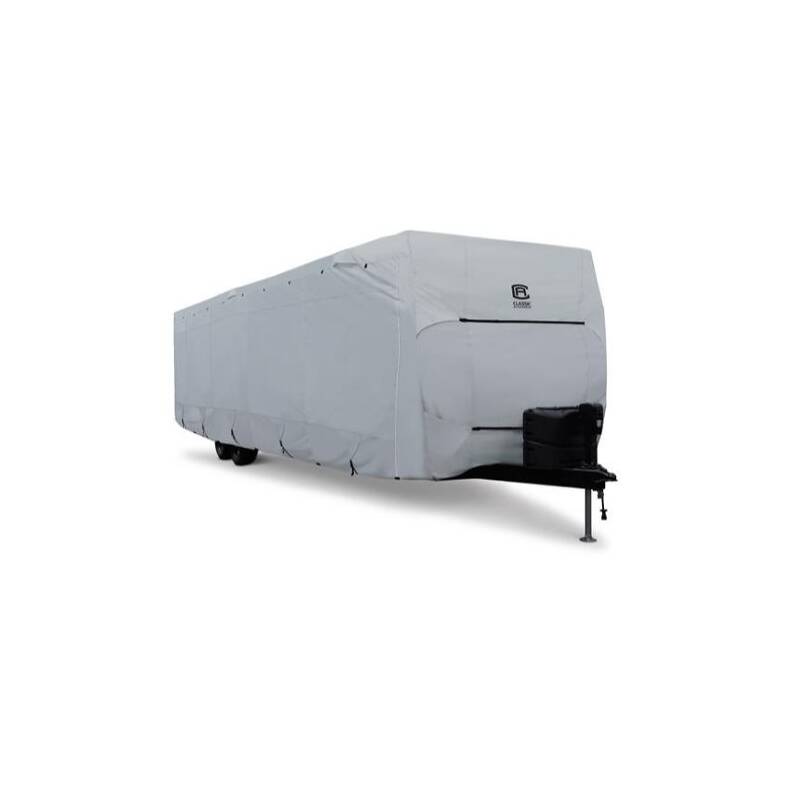 Encompass - Travel Trailer Cover - 18 to 20ft - Grey - Classic Accessories  80-485-142401-RT