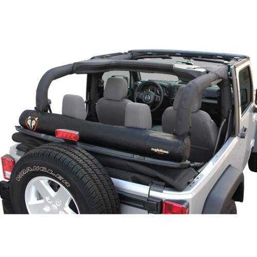 Storage Bag - Soft Top Window; Black; PVC Coated Mesh