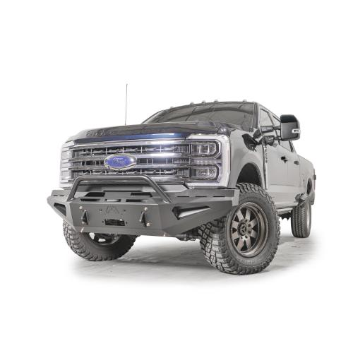 Red Steel Front Bumper