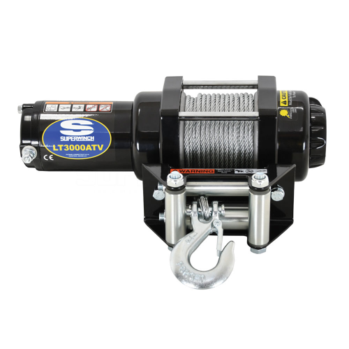 Lt3000 Winch 3,000 Lbs, 12 Vdc, 3/16 In X 50 Ft Steel Rope