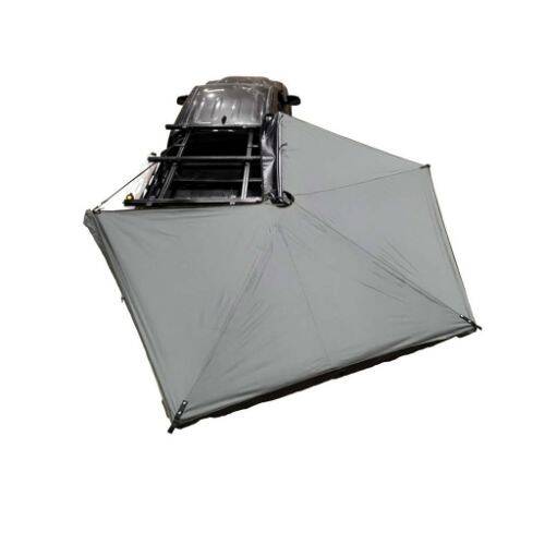 Nomadic 270LTE Awning Gray - Passenger Side