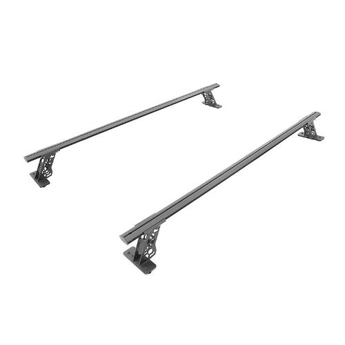 XRS Cross Bars - For Trucks w/ Tonneau Cover T-Tracks- Textured Black