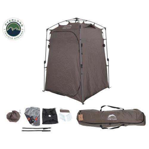 Portable 5x7ft Shower and Privacy Room With Retractable Floor