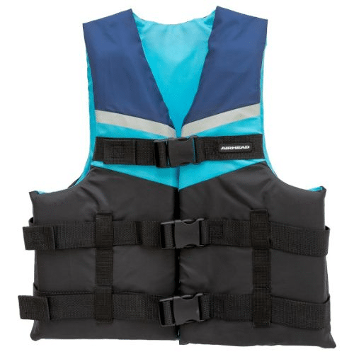 Life Vest - PFD; Adult; 2XL/ 3XL; Blue/ Black And Grey
